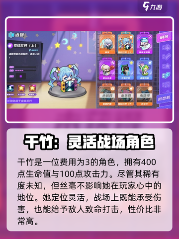 盲盒派对裱花千竹攻略💥千竹人物超全介绍来啦！🎉截图2