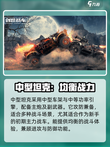创世战车🔥新手必看！超强开局车辆推荐🚀截图3
