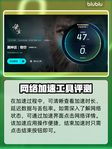 黑神话悟空卡顿？用这个加速器流畅玩✨🎉截图5