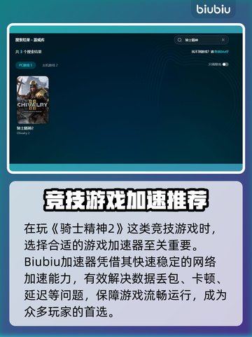 🔥《骑士精神2》加速器推荐！游戏党必看🚀截图2
