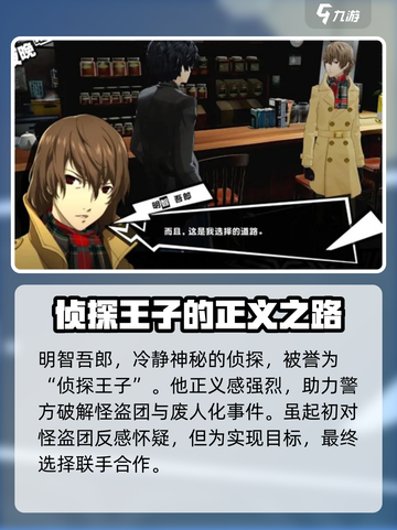 女神异闻录夜幕魅影明智吾郎人物介绍介绍截图2