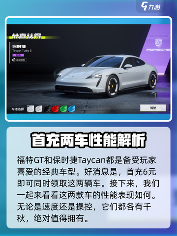极品飞车集结🔥首充必选超值车辆推荐🚗截图2