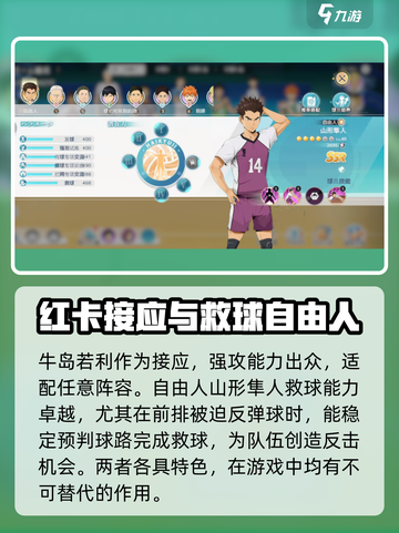 排球少年手游白泽鸟学院都有谁介绍截图5