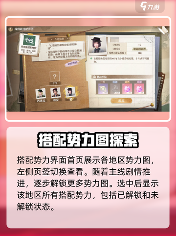 无限暖暖搭配势力是什么介绍截图3
