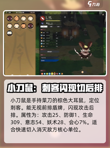 妖之乡小刀鼠🔥超强攻略，玩转游戏就靠它！截图2