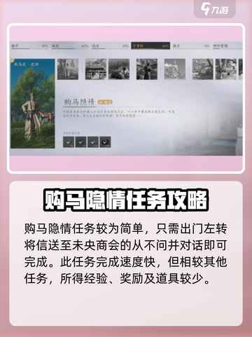 燕云十六声购马隐情任务怎么完成介绍截图3