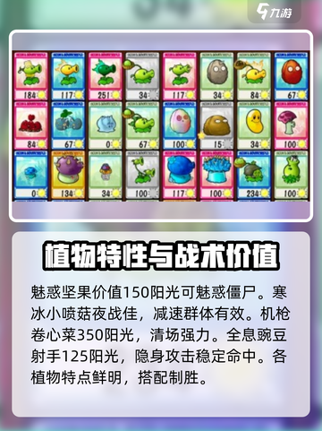 植物大战僵尸抽卡版全图鉴一览介绍截图3