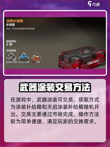 创世战车🔥武器涂装交易玩法大起底！💥截图3