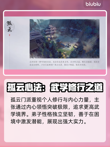 燕云十六声🔥门派全解析！游戏党必看🎉截图9