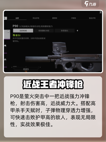 萤火突击P90怎么装配介绍截图2