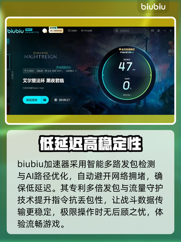 艾尔登法环🔥黑夜君临加速器推荐！稳定好用不掉线⚡截图3