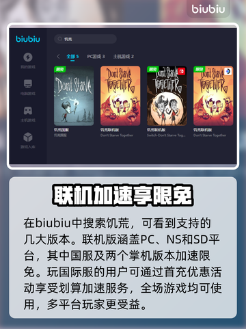 饥荒网络卡顿？这款加速器让你畅玩🎉🎮截图3