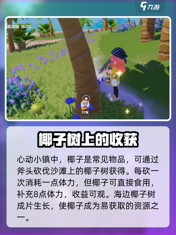 心动小镇椰子有什么用介绍截图2
