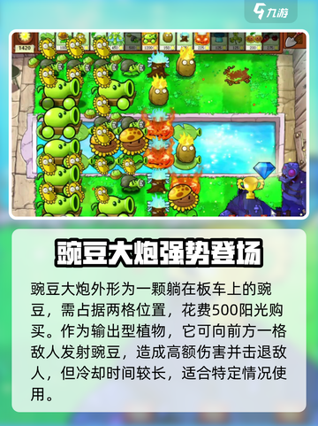 🎮植物大战僵尸杂交版豌豆大炮威力爆表！💥截图2