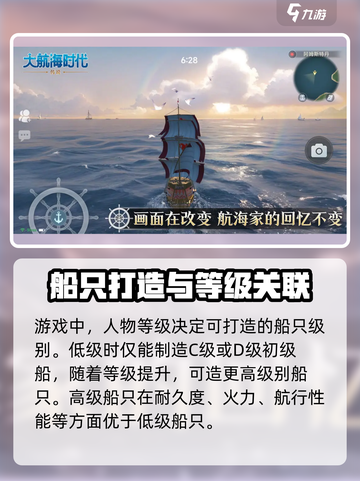 大航海时代不同船等级划分介绍截图3