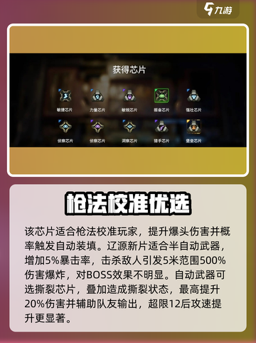《破碎之地》🔥金芯片选哪个？速看攻略！💥截图3
