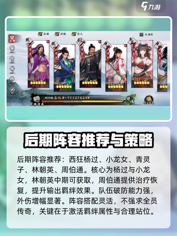 新射雕群侠传之铁血丹心搭配介绍截图4