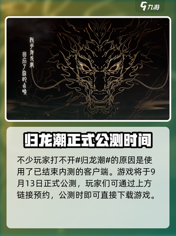 归龙潮🔥打不开？速看解决方法！截图2