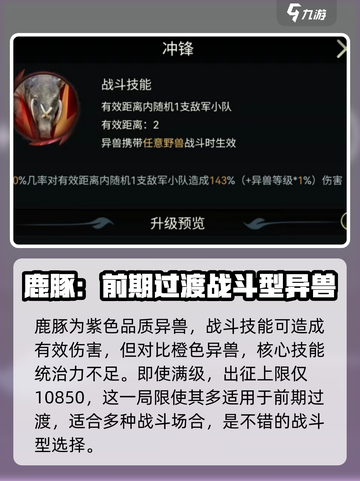 野兽领主新世界鹿豚角色怎么样介绍截图2