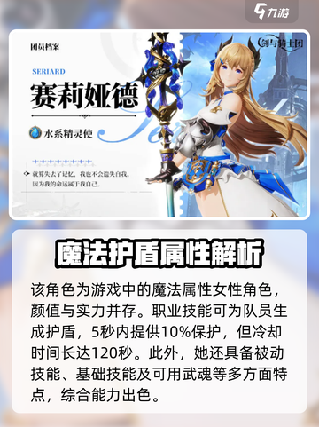 剑与骑士团🔥赛莉亚德技能属性曝光！必看👇截图2