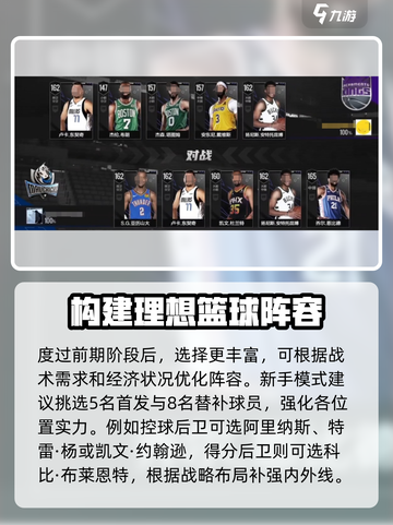 美职篮全明星阵容怎么选介绍截图3