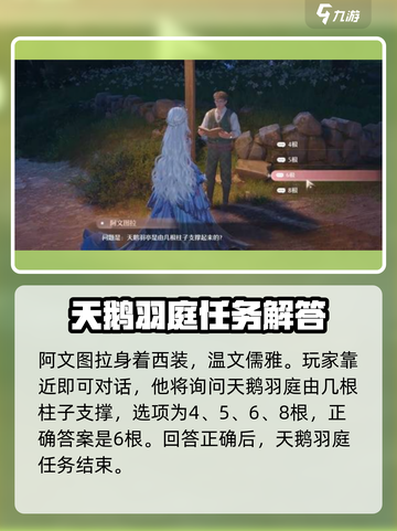 无限暖暖💎天鹅羽庭任务攻略详解来啦！截图3