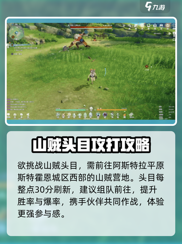 星痕共鸣山贼头目怎么打介绍截图2