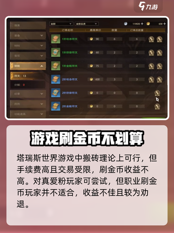 塔瑞斯世界💡高收益秘籍，快速提升不是梦！截图5