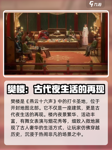 燕云十六声🔥：樊楼玩法大起底，不容错过的游戏🎉截图2