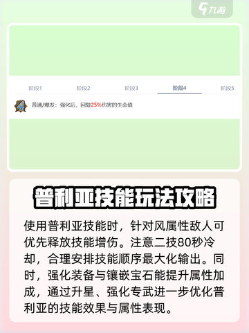 剑与骑士团🔥普利亚强度分析来了！不容错过🎉截图4