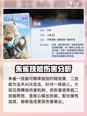 破晓序列朱雀潜能加点🔥天刀手游必看💡截图3