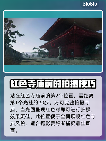 浪人崛起🔥超全拍照点位置攻略🎉截图3