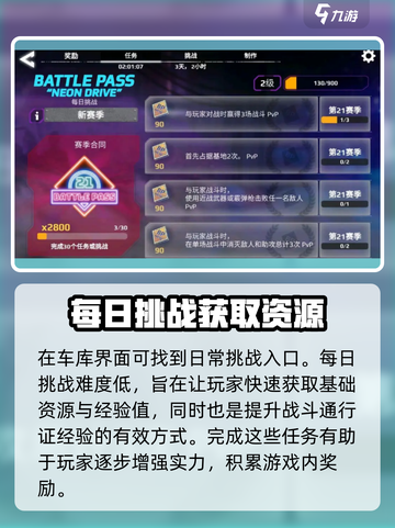 创世战车📖日常挑战与活动攻略来啦！新手必看💡截图2