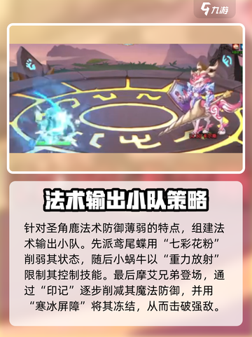 西普大陆手游🔥困难圣角鹿打法详解🎉截图3