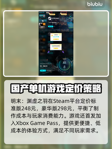 明末渊虚之羽🔥国产游戏崛起！哪家公司出品？🎮截图5