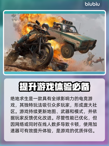 绝地求生🔥吃鸡加速器推荐，稳定不掉线！截图2