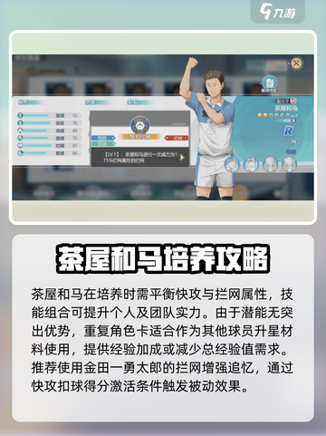 排球少年手游💥茶屋和马强度分析来了！还不快看？截图4