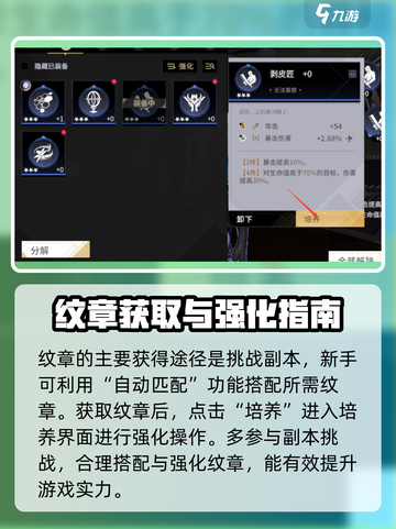 非匿名指令纹章强化攻略介绍截图3