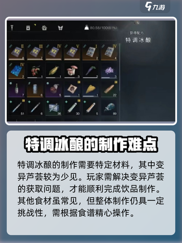 七日世界特调冰酿食谱位置🔥超全攻略来了！🎮截图3