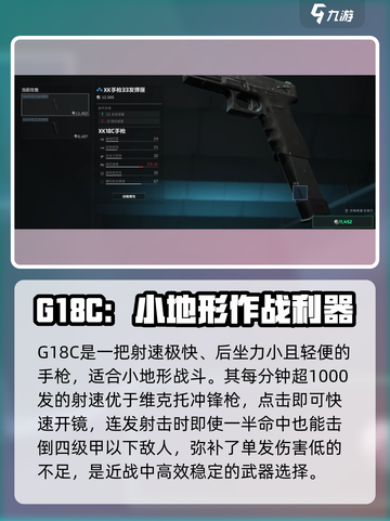 三角洲行动G18C怎么玩介绍截图2