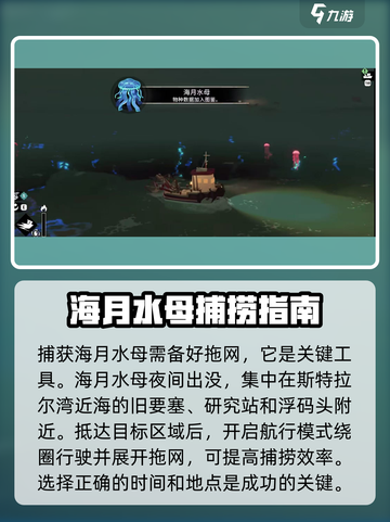 渔帆暗涌水母怎么抓介绍截图2
