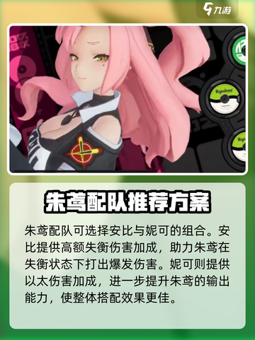 绝区零朱鸢配队🔥超强推荐与注意事项！新手必看截图2