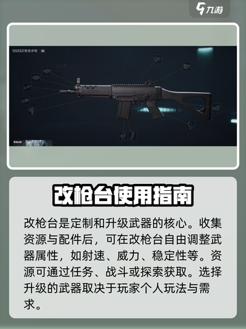 三角洲行动改枪台怎么使用介绍截图2