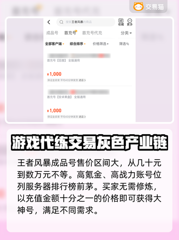 王者风暴账号交易安全吗？⚠玩家必看！截图3