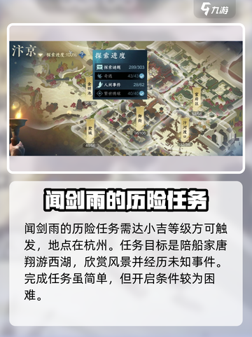逆水寒手游闻剑雨奇遇怎么玩介绍截图2