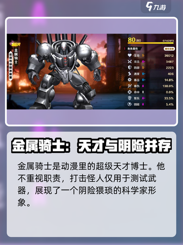 一拳超人正义执行金属骑士介绍截图2