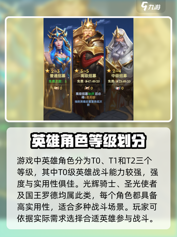 帝国与魔法🔥英雄排名大揭秘！✨截图2