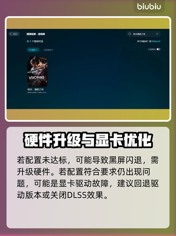 🎮明末渊虚之羽黑屏闪退？一招解决！💥截图2