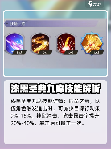 纳萨力克之王漆黑盛典九席技能有哪些介绍截图3