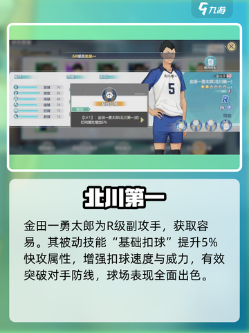 【排球少年】金田一勇太郎🔥神操作揭秘！🏐截图2